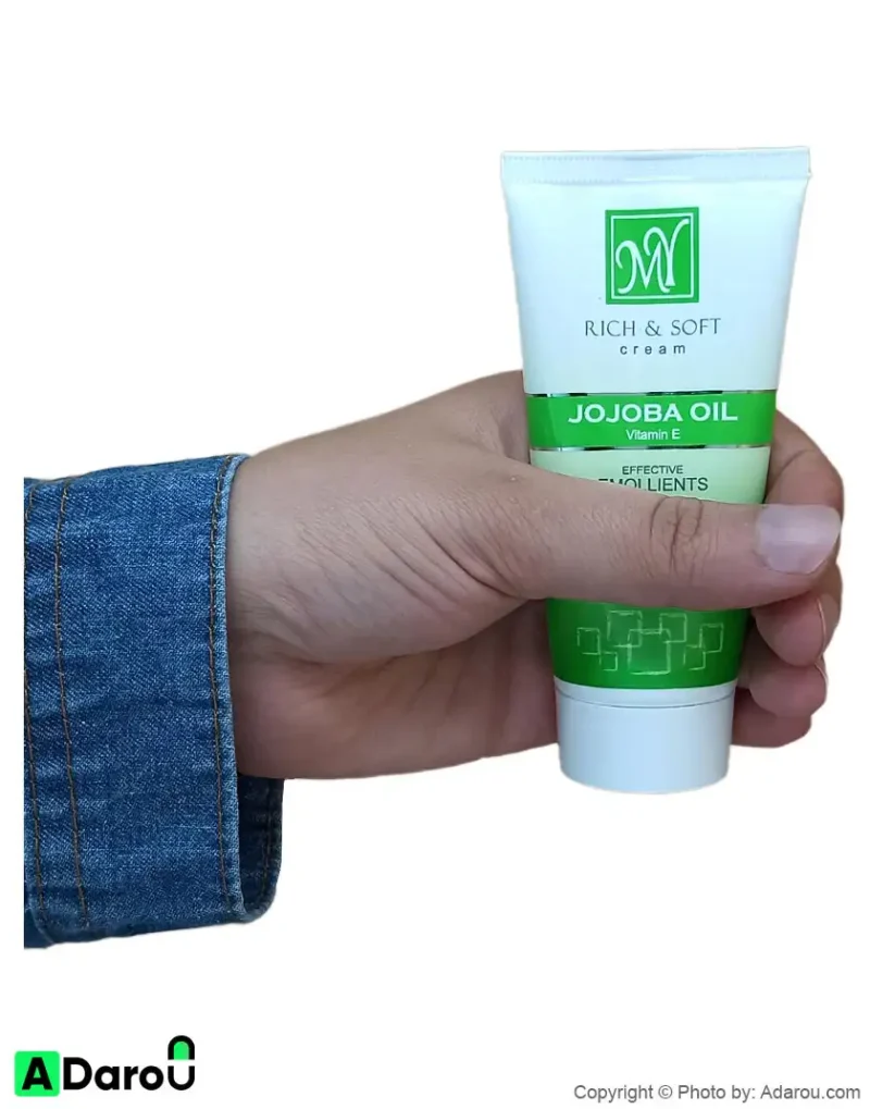 مای کرم گیاهی دست و صورت جوجوبا تیوپی 50 میلی لیتر