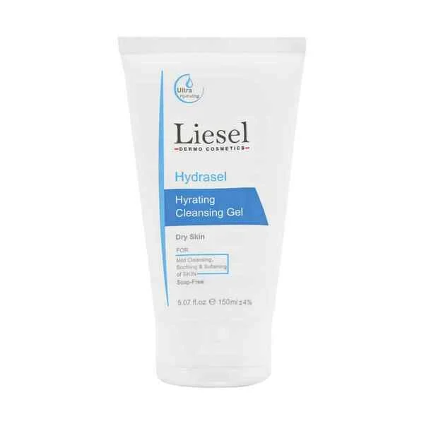 ژل شستشوی پوست خشک هیدراسل لایسل 150 میلی‌لیتر Liesel
