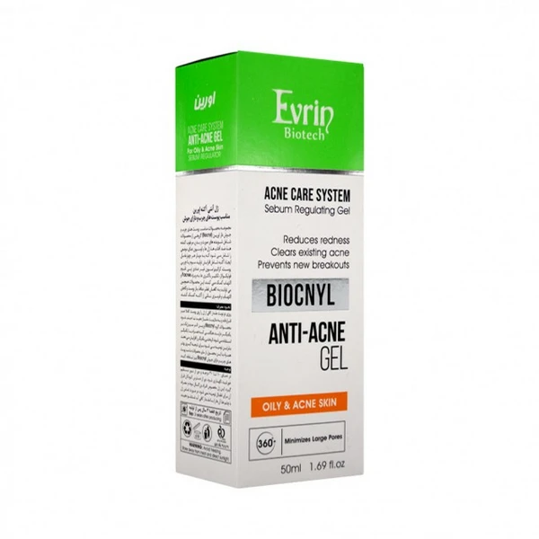 ژل آنتی آکنه مناسب پوست چرب و جوشدار اورین