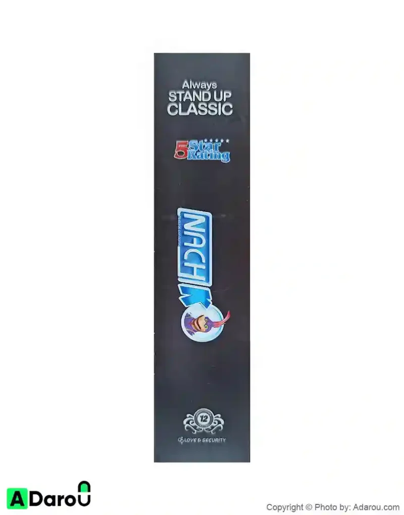 کاندوم نازک ساده (استند آپ کلاسیک) 12 عددی ناچ کدکس