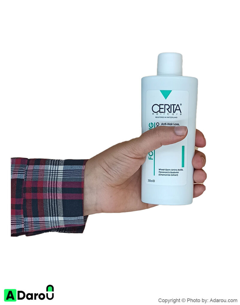 شامپو تقویت‌کننده و ضد ریزش موی چرب 200 میلی لیتر سریتاش