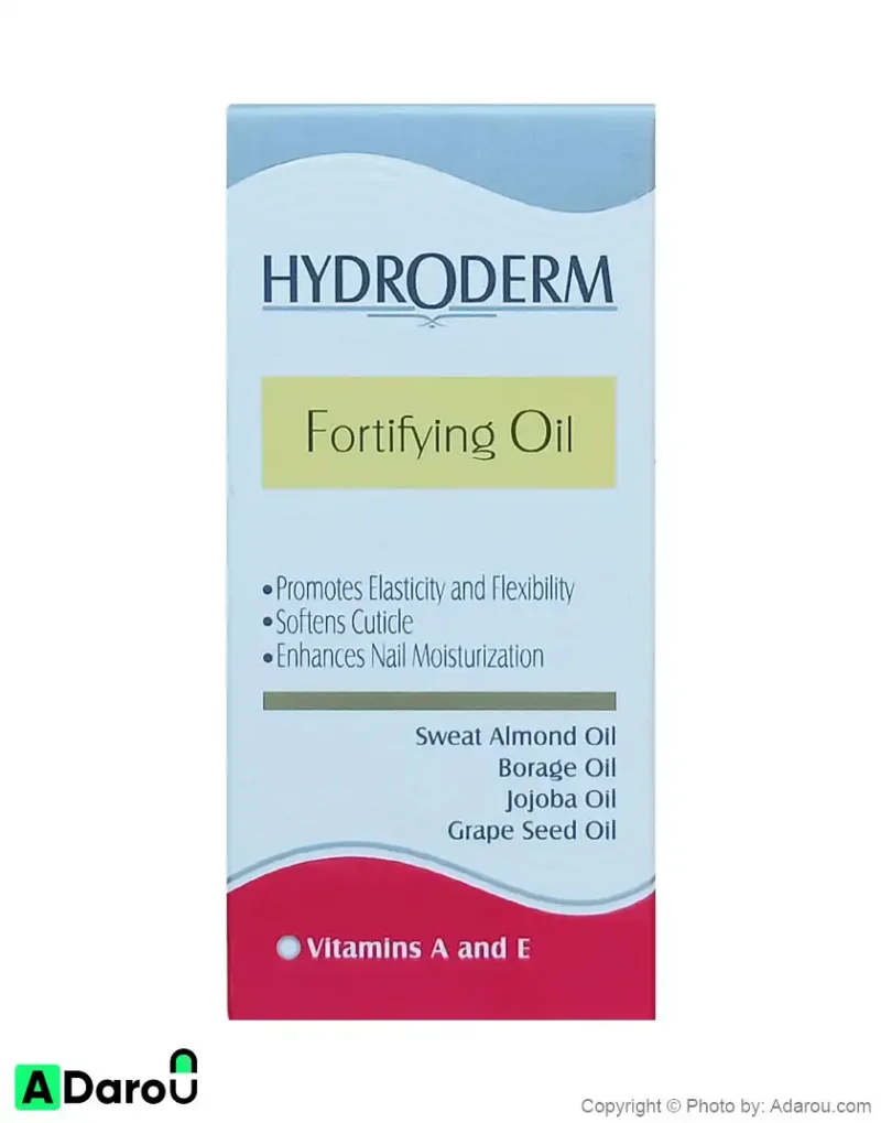 روغن تقویت کننده ناخن 8 میلی لیتر هیدرودرم