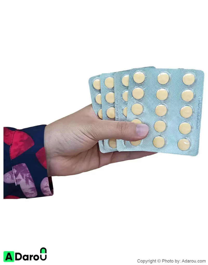 قرص سیستین ب6 زینک رازک 60 عددی