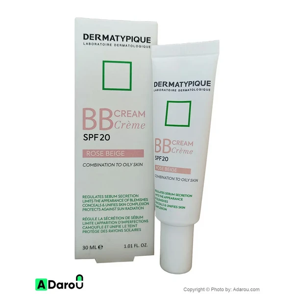 بی بی کرم SPF20 رز بژ درماتیپیک 30 میلی‌لیتر Dermatypique