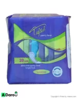 پد بهداشتی روزانه خیلی نازک جنس کتانی (پوست حساس) 20 عددی تافته