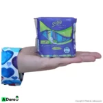 پد بهداشتی روزانه خیلی نازک جنس کتانی (پوست حساس) 20 عددی تافته