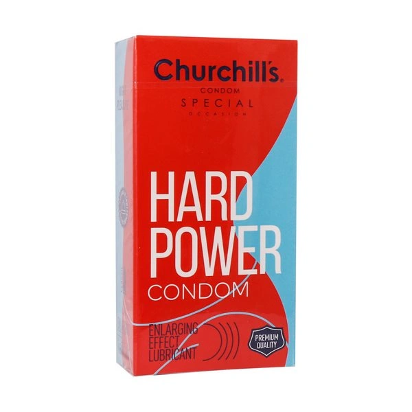 کاندوم کلاسیک حجم‌دهنده و انرژی بخش 12 عددی چرچیلز Churchill's Hard Power