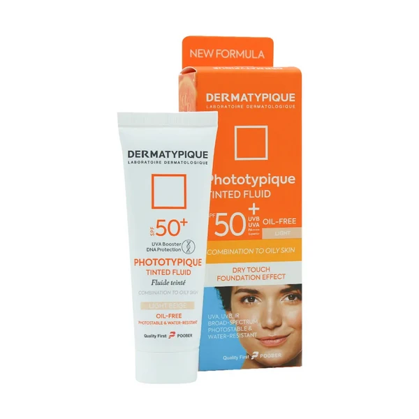 فلویید ضدآفتاب +SPF50 پوست چرب بژ طبیعی درماتیپیک
