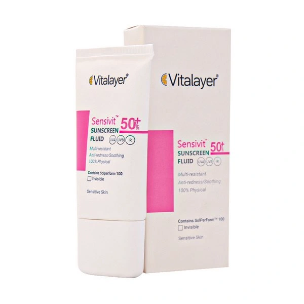 Vitalayer Invisible Sensitive Skin Sunscreen Cream 40 ml