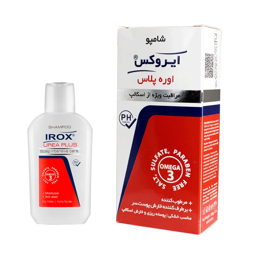 شامپو اوره پلاس ایروکس 200 گرم Irox