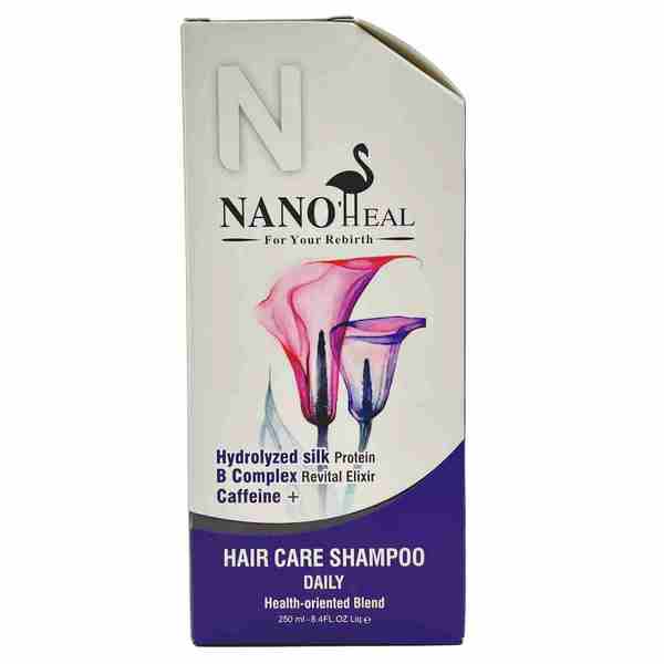 شامپو تقویت کننده روزانه مناسب انواع مو نانوهیل 250 میلی لیتر Nano heal