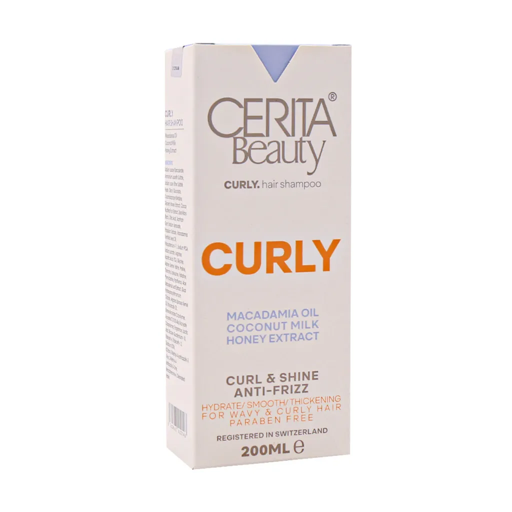 شامپو مناسب موی فر سریتا 200 میلی لیتر Cerita Beauty