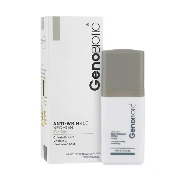 کرم ضد چروک دور چشم ژنوبایوتیک-داروخانه آنلاین آدارو