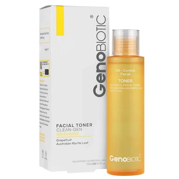 تونر تنظیم کننده چربی و براقیت پوست ژنوبایوتیک