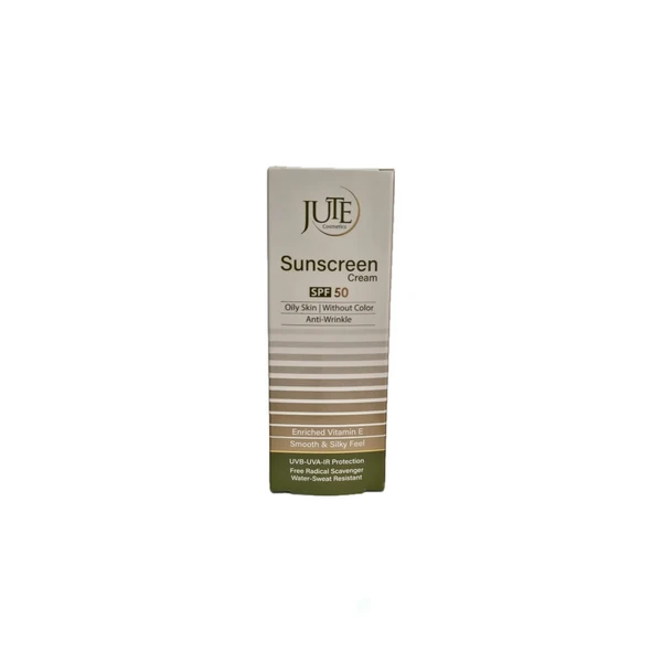 کرم ضدآفتاب +50 SPF پوست چرب بی رنگ ژوت