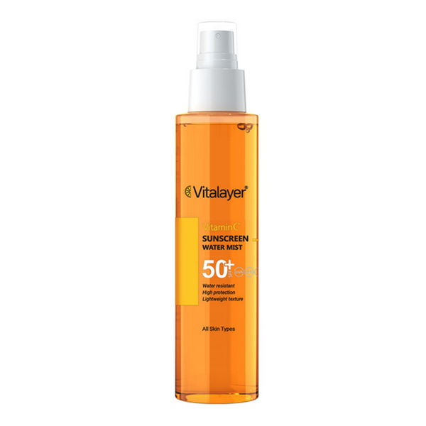 اسپری ضدآفتاب ویتامین سی +SPF50 ویتالیر 150 میلی‌لیتر Vitalayer