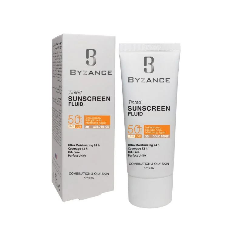 Byzance High Sun Protection Fluid Foundation SPF50+ 40 ml