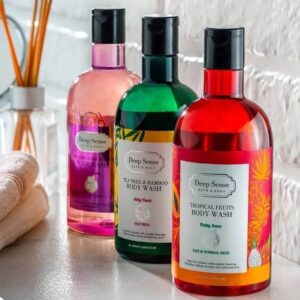 شامپو بدن گلاب مناسب انواع پوست دیپ سنس- داروخانه آنلاین آدارو