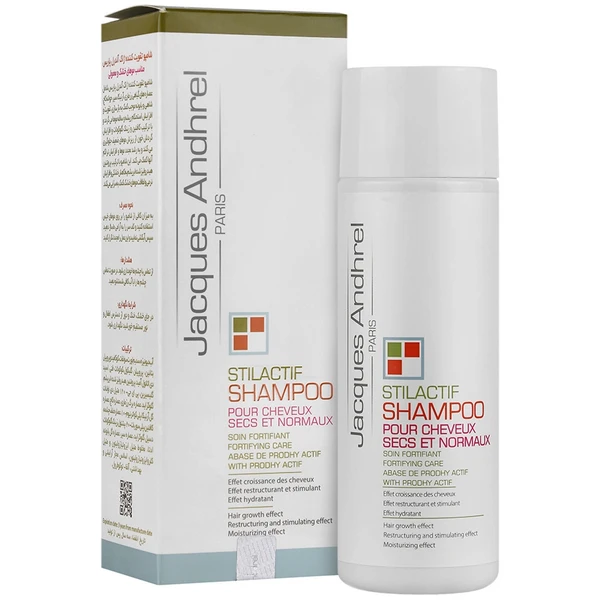 شامپو تقویت کننده مو خشک و معمولی ژاک آندرل 200 میلی لیتر Jacques Andhrel