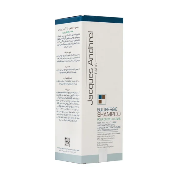 شامپو ضد شوره موهای چرب ژاک آندرل