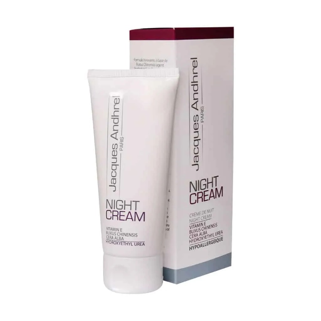 کرم شب ژاک آندرل پاریس مناسب انواع پوست 60 میلی لیتر