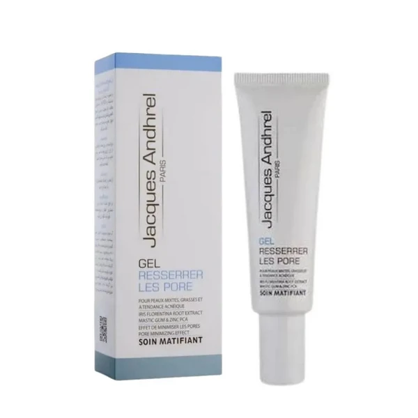ژل جمع کننده منافذ باز پوست ژاک آندرل 30 میلی لیتر Jacques Andhrel