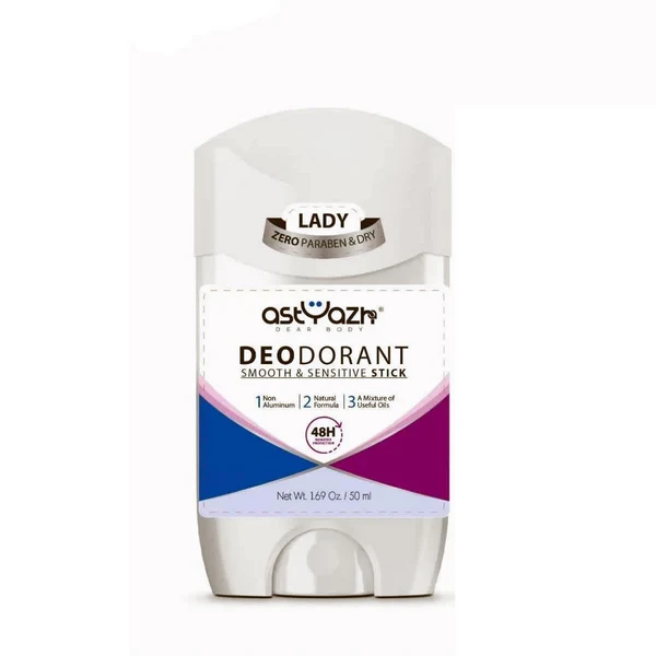 استیک دئودورانت بدن مدل Smooth & Sensitive آستیاژا- داروخانه آنلاین آدارو