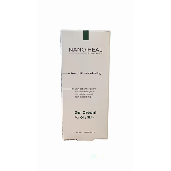 ژل کرم آبرسان پوست چرب تیوپی نانوهیل-داروخانه آنلاین آدارو