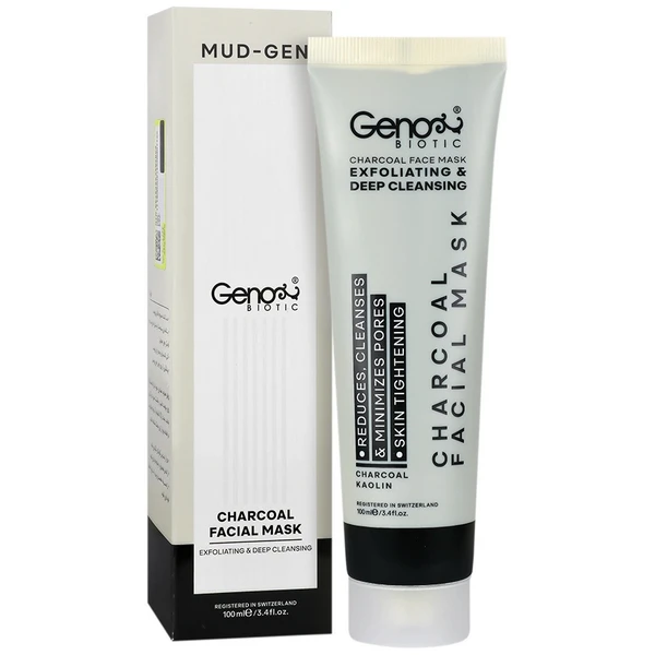 ماسک زغال ژنوبایوتیک-داروخانه آنلاین آدارو