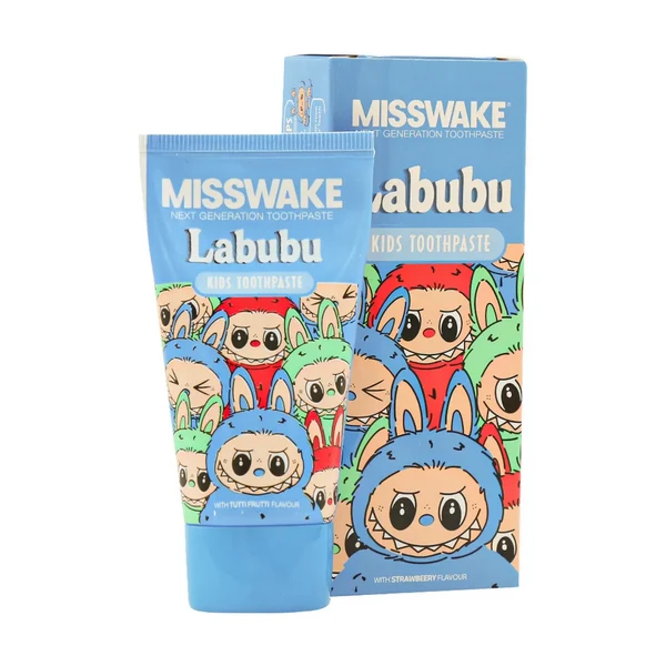 خمیر دندان کودک لبوبو آبی میسویک 50 میلی‌ لیتر Misswake