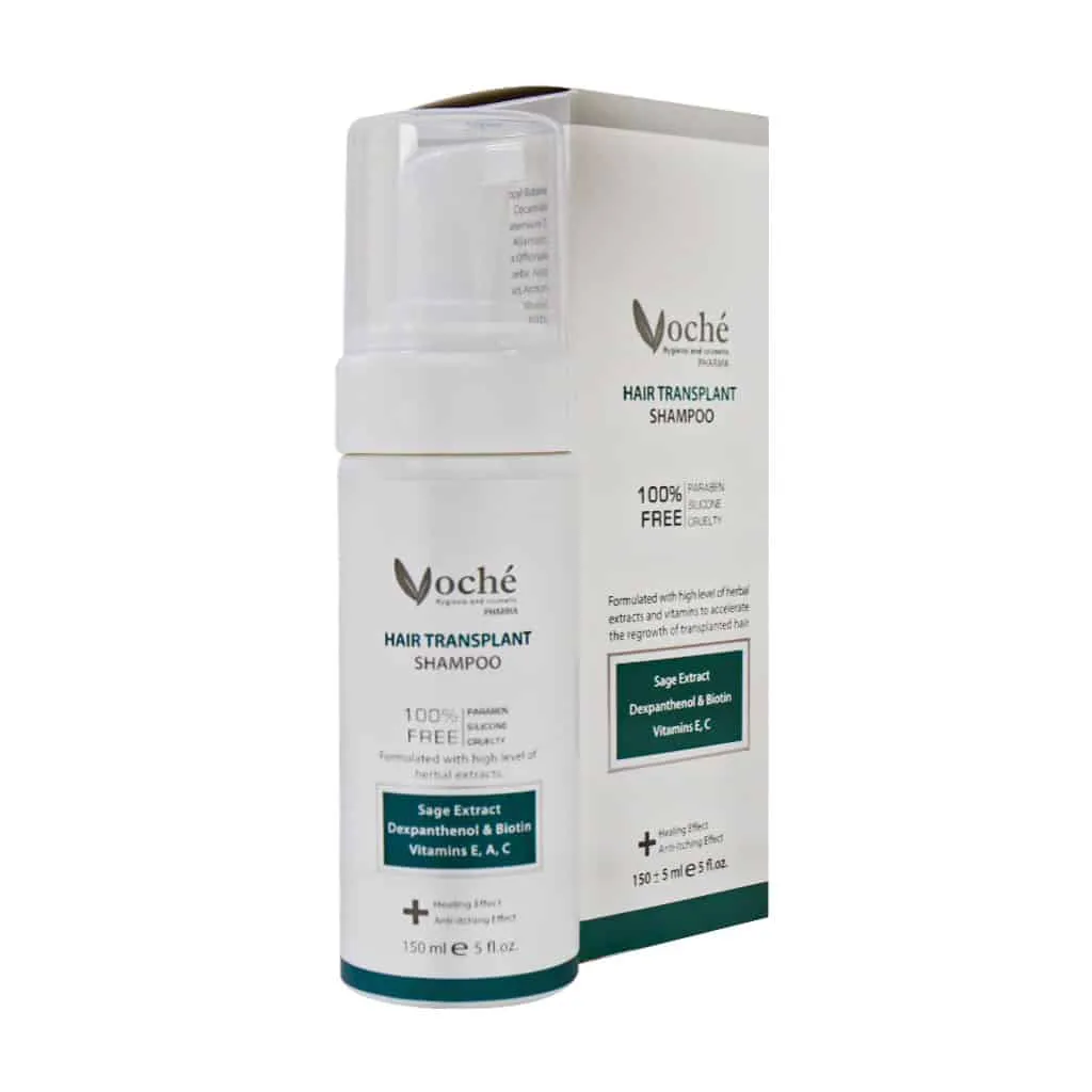 شامپو مناسب موهای کاشته شده وچه 150