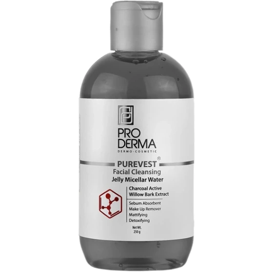 ژل پاک کننده ذغال پرودرما 250 میلی‌لیتر Proderma-داروخانه آنلاین آدارو