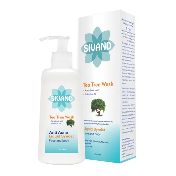 شوینده صورت و بدن ضد جوش سیوند 150 میلی لیتر Sivand-داروخانه آنلاین آدارو