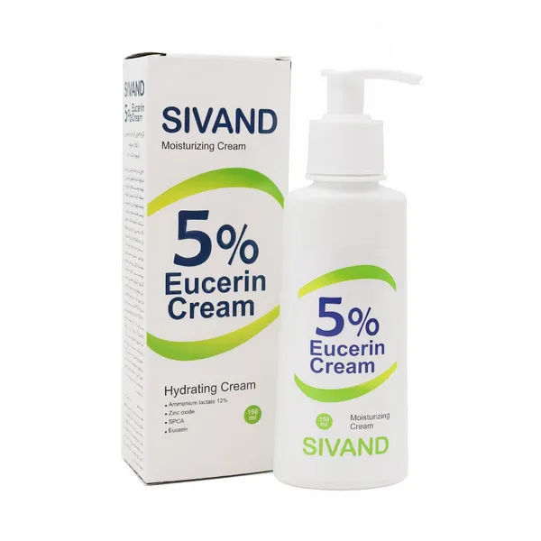 کرم مرطوب کننده حاوی اوره و اوسرین 5% سیوند 150 میلی لیتر Sivand -داروخانه آنلاین آدارو