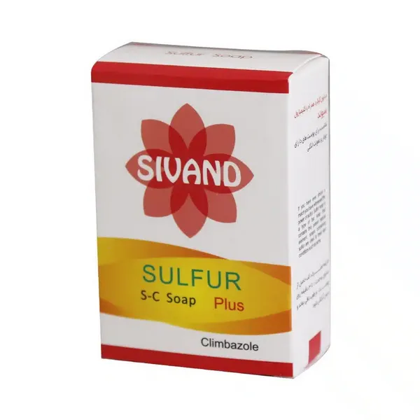 صابون گوگرد همراه با کلیمبازول سیوند 90گرم Sivand -داروخانه آنلاین آدارو