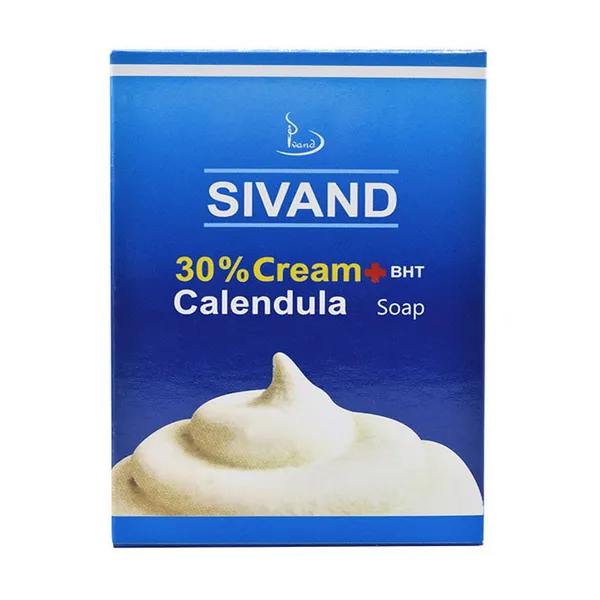 صابون حاوی 30% کرم کالاندولا سیوند 90 گرم Sivand -داروخانه آنلاین آدارو