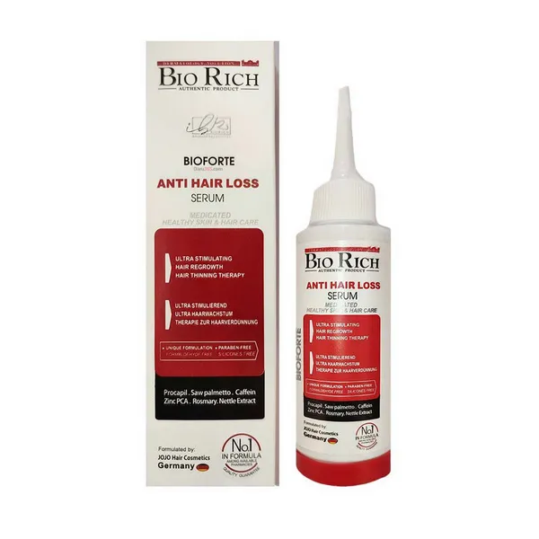 سرم تقویت کننده وضد ریزش مو (بایوفورت) بایوریچ 100 میلی لیتر Bio Rich-داروخانه آنلاین آدارو