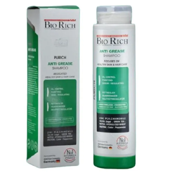 Bio Rich Purich Anti Grease Shampoo 250 ml -داروخانه آنلاین آدارو