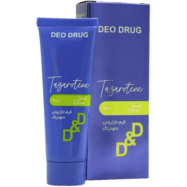 کرم تازاروتن درمان پسوریازیس دئودراگ 50 میلی لیتر Deo Drug -داروخانه آنلاین آدارو