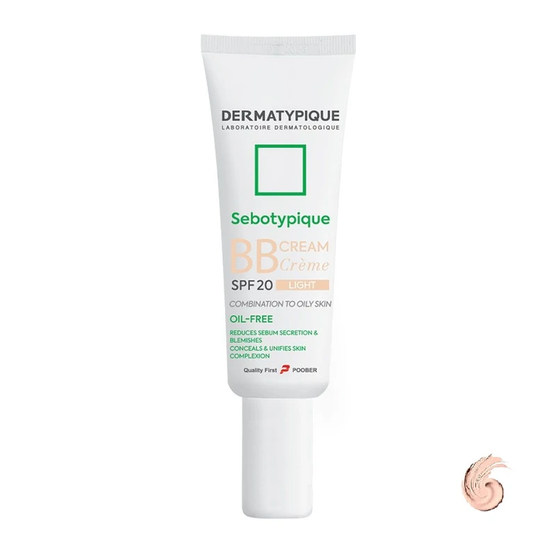 کرم پودر SPF20 BB سبوتیپیک رنگ روشن درماتیپیک مختلط تا چرب-داروخانه آنلاین آدارو