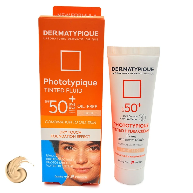 کرم ضد آفتاب رنگی SPF50 فوتوتیپیک پوست مختلط تا چرب درماتیپیک 50 میلی لیتر Dermatypique-داروخانه آنلاین آدارو