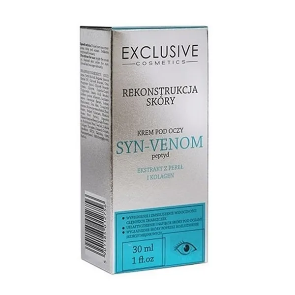 کرم دور چشم حاوی کلاژن و پپتید اکسکلوسیو 30 میلی لیتر Exclusive-داروخانه آنلاین آدارو