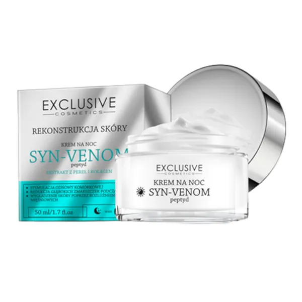کرم شب بازسازی کننده حاوی کلاژن و پپتاید اکسکلوسیو 50 میلی لیتر Exclusive -داروخانه آنلاین آدارو