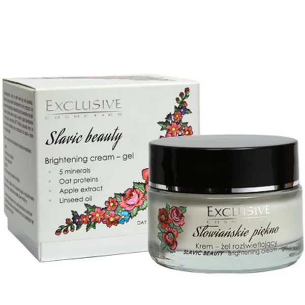 کرم ژل روشن کننده اسلاویک اکسکلوسیو 50 میلی لیتر Exclusive -داروخانه آنلاین آدارو-1