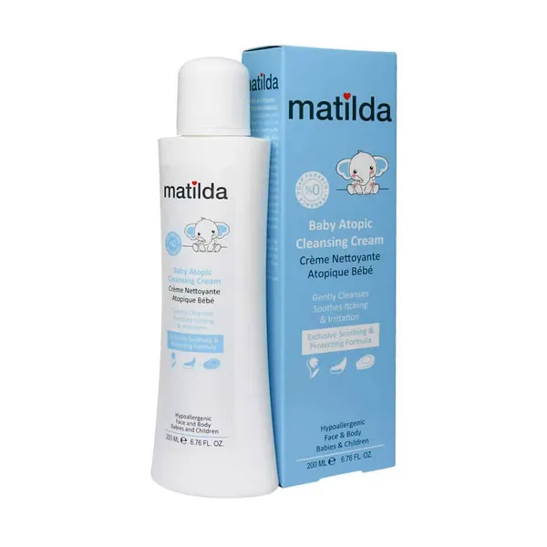 شوینده کرمی صورت و بدن آتوپیک کودک ماتیلدا 200 میلی‌لیتر matilda -داروخانه آنلاین آدارو